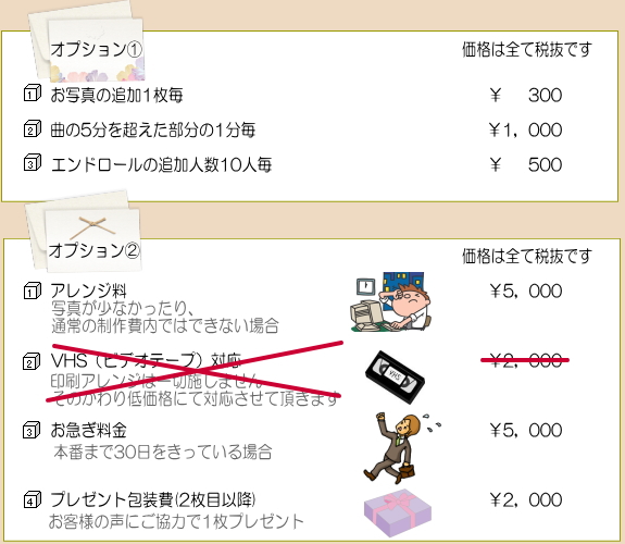 フォトムービー最安値に挑戦